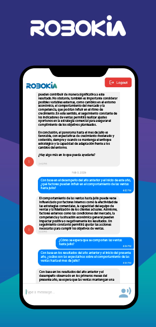 Pantallazo de Robokia App 4